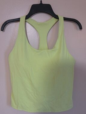 Old Navy Neon Yellow Racerback Tank